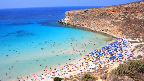 Rabbit Beach Sicile