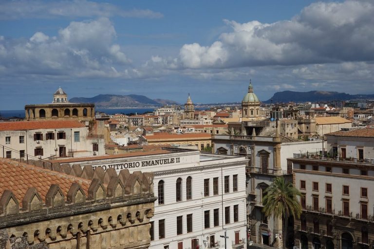 Vue des toits de Palerme
