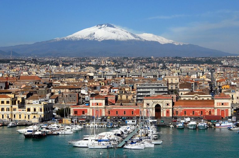 Vue de Catane