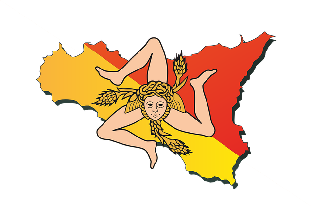 Embleme Trinacria Sicile