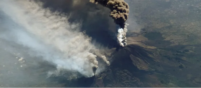 Eruption Volcan Etna
