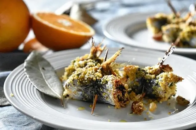 Sarde a Beccafico