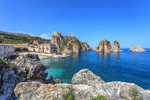 Scopello village Sicile
