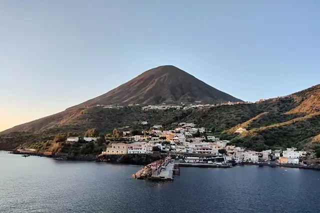 Salina dans les îles Eoliennes