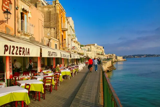 Syracuse Sicile Front de mer